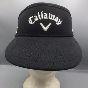 Callaway Golf Visor Adjustable White/Black Apex Epic Odyssey Tour Authentic